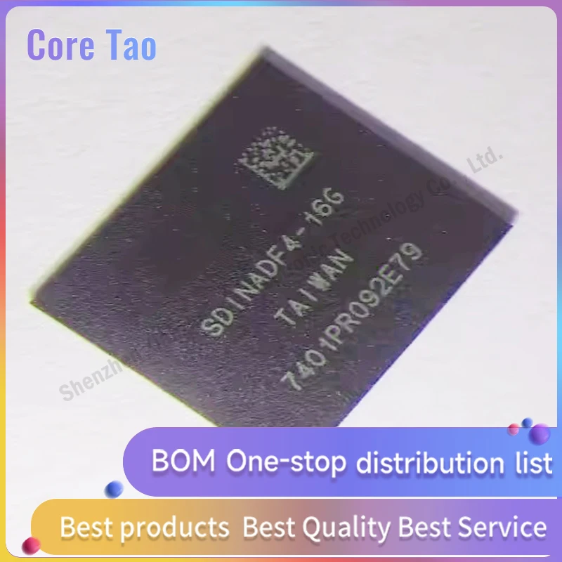 1pcs/lot SDINADF4-16G SDINADF4 EMMC 5.1 16GB BGA153 Font storage chip in stock