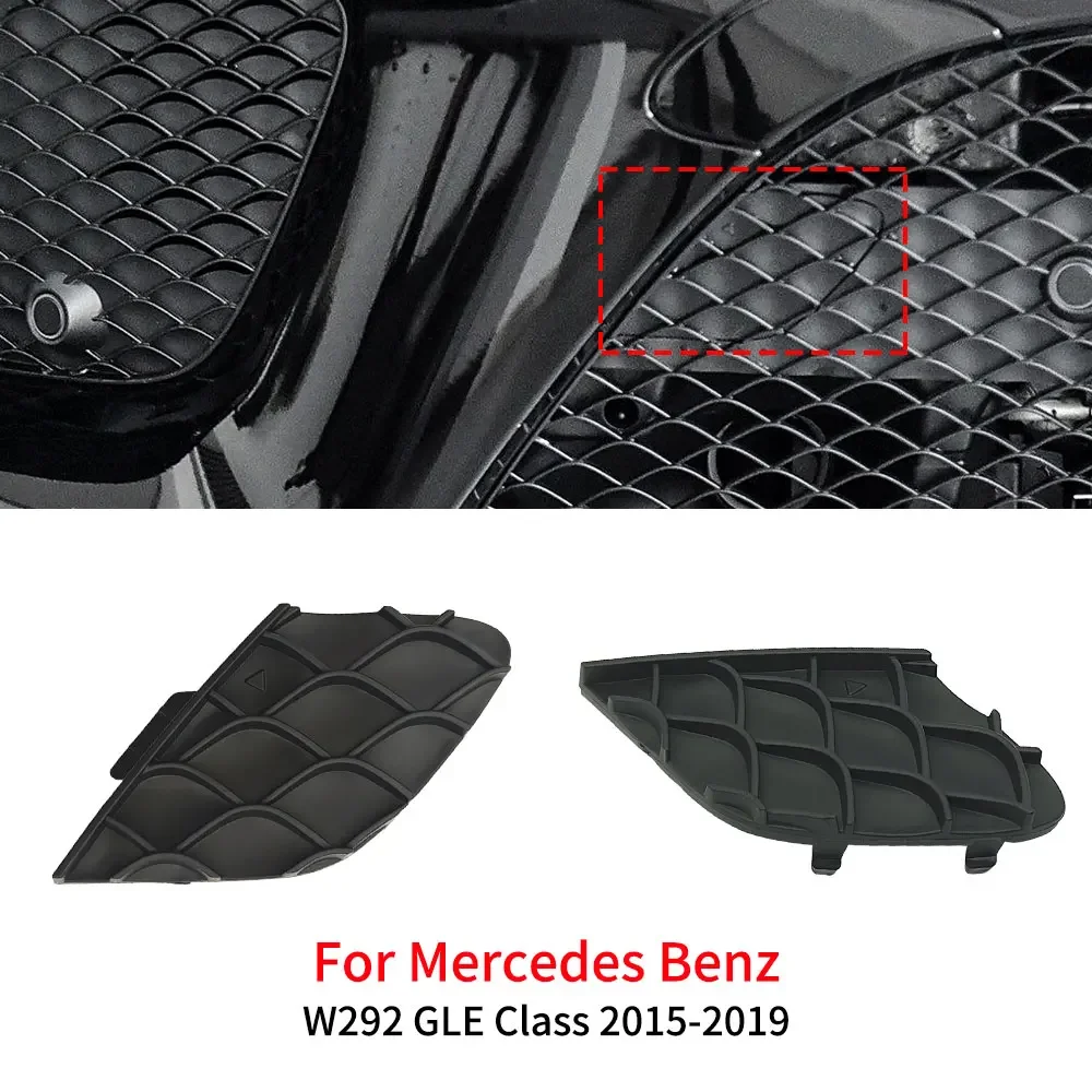 

For Mercedes W166 W292 Car Front Bumper Tow Hook Cover Cap For Benz GLE GLS Class 2015-2019 GLE300 GLS350 GLE400 GLS500