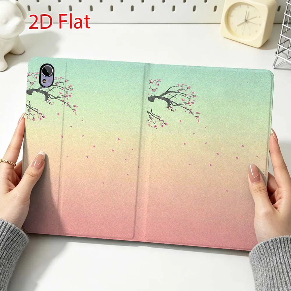 Branches Color Asthetic Popular For Huawei MediaPad MatePad Honor Pro V6 9 V8 X9 12 X 13.3 SE 11 11.5 Inch Tablet Case
