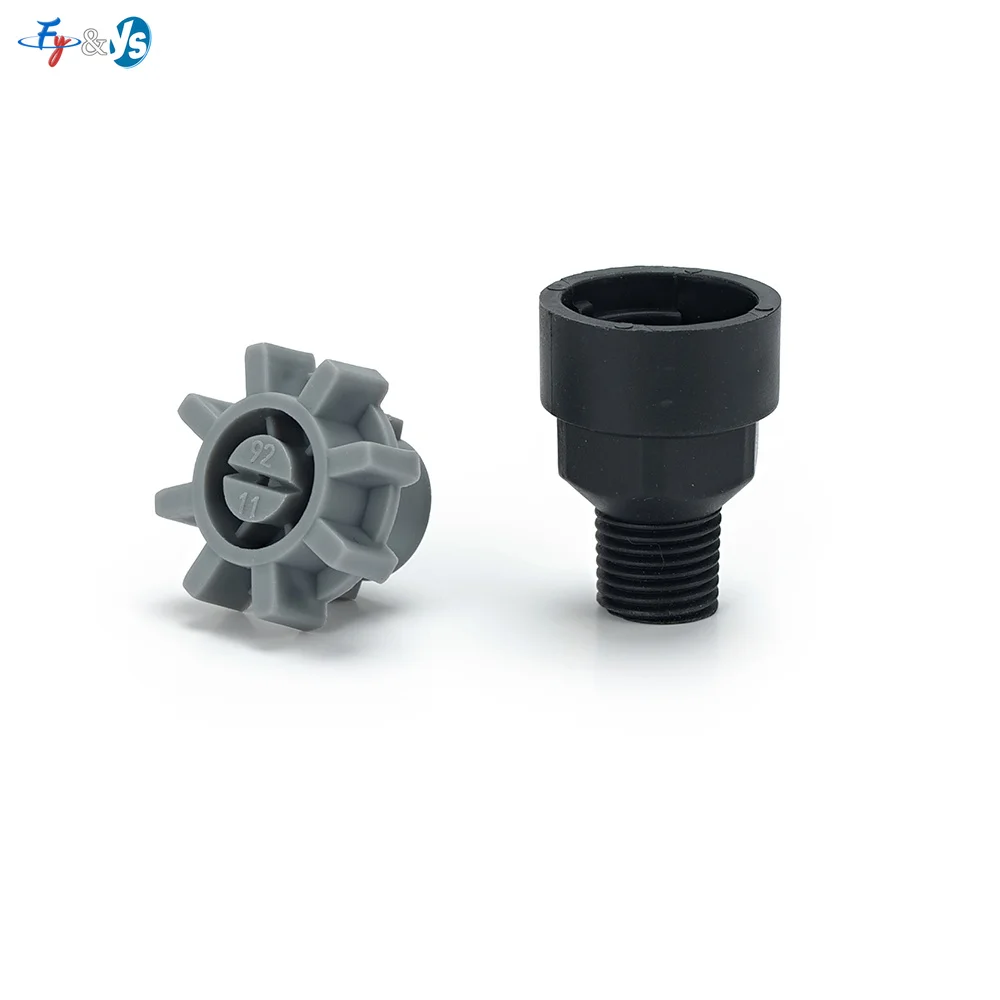 5PCS 9211 Quick Release Flat Fan Spray Nozzle PP Plastic Vee Jet Nozzle for PCB Industrial Washing