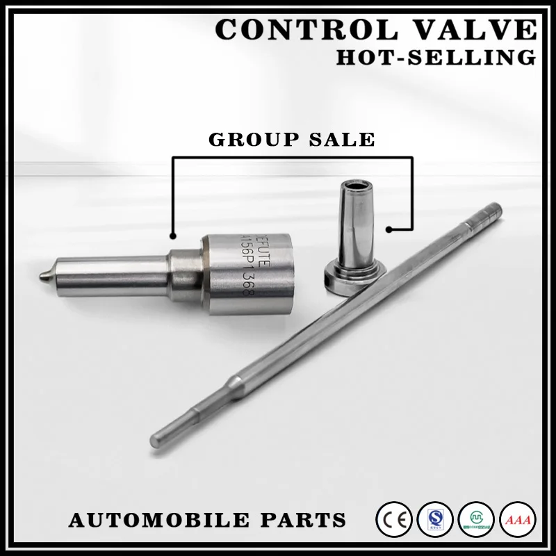 F00VC01033+DLLA156P1368 Valve Component And Euro III Common Rail Nozzle For 0445110279 0445110186 0445110730 0445110763,YD0228