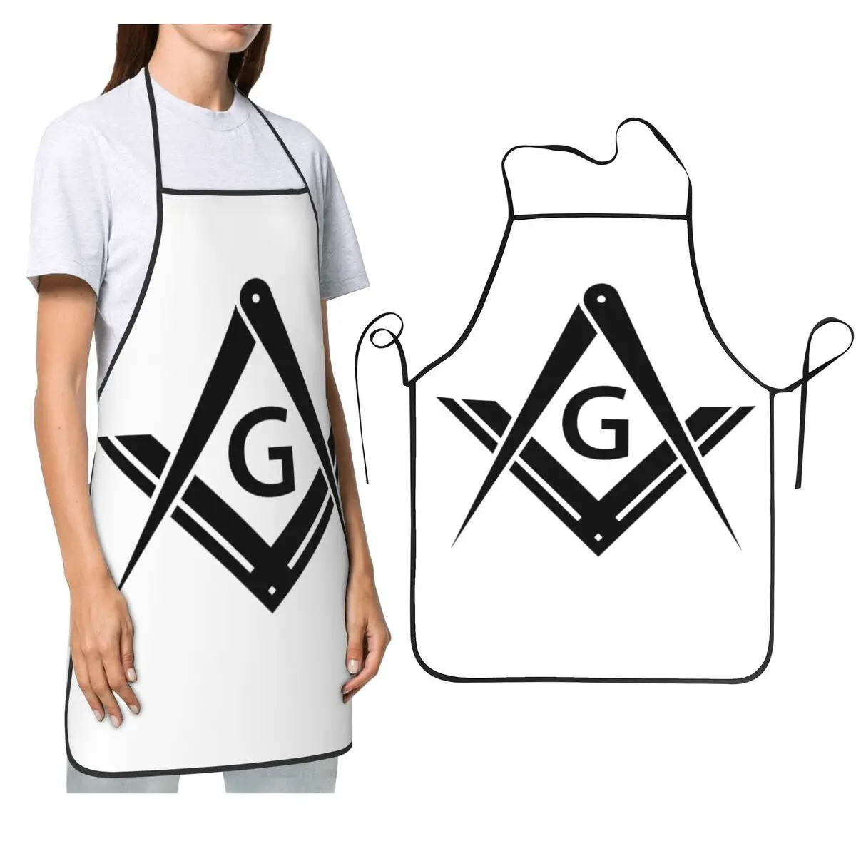 

Фартук масонский фартук шеф-повара кулинария кухня Tablier нагрудник без рукавов кухонный сарафан для уборки для женщин мужчин садоводство