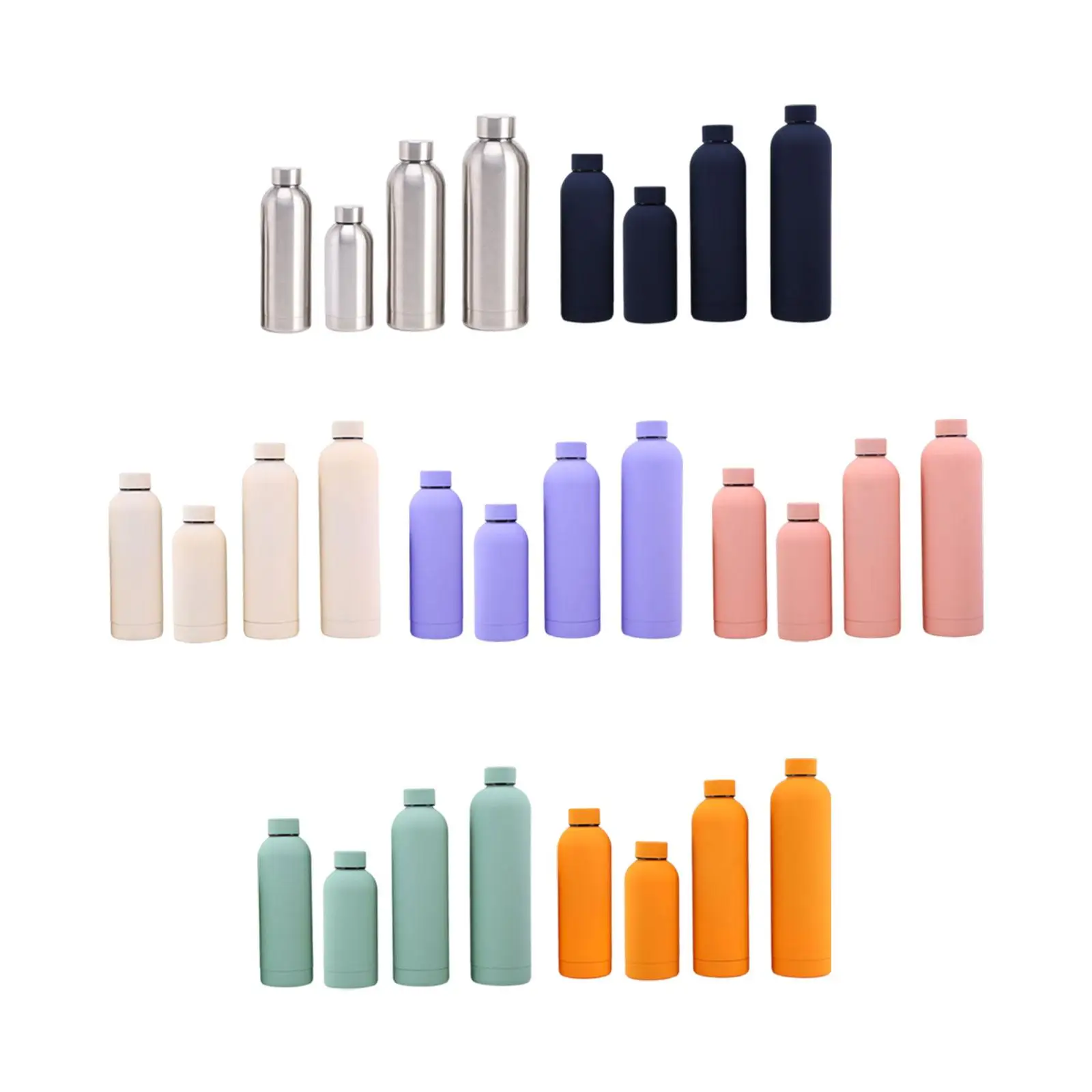Insulated Water Bottle Sports Water Bottle for Fitness Camping Exercise
