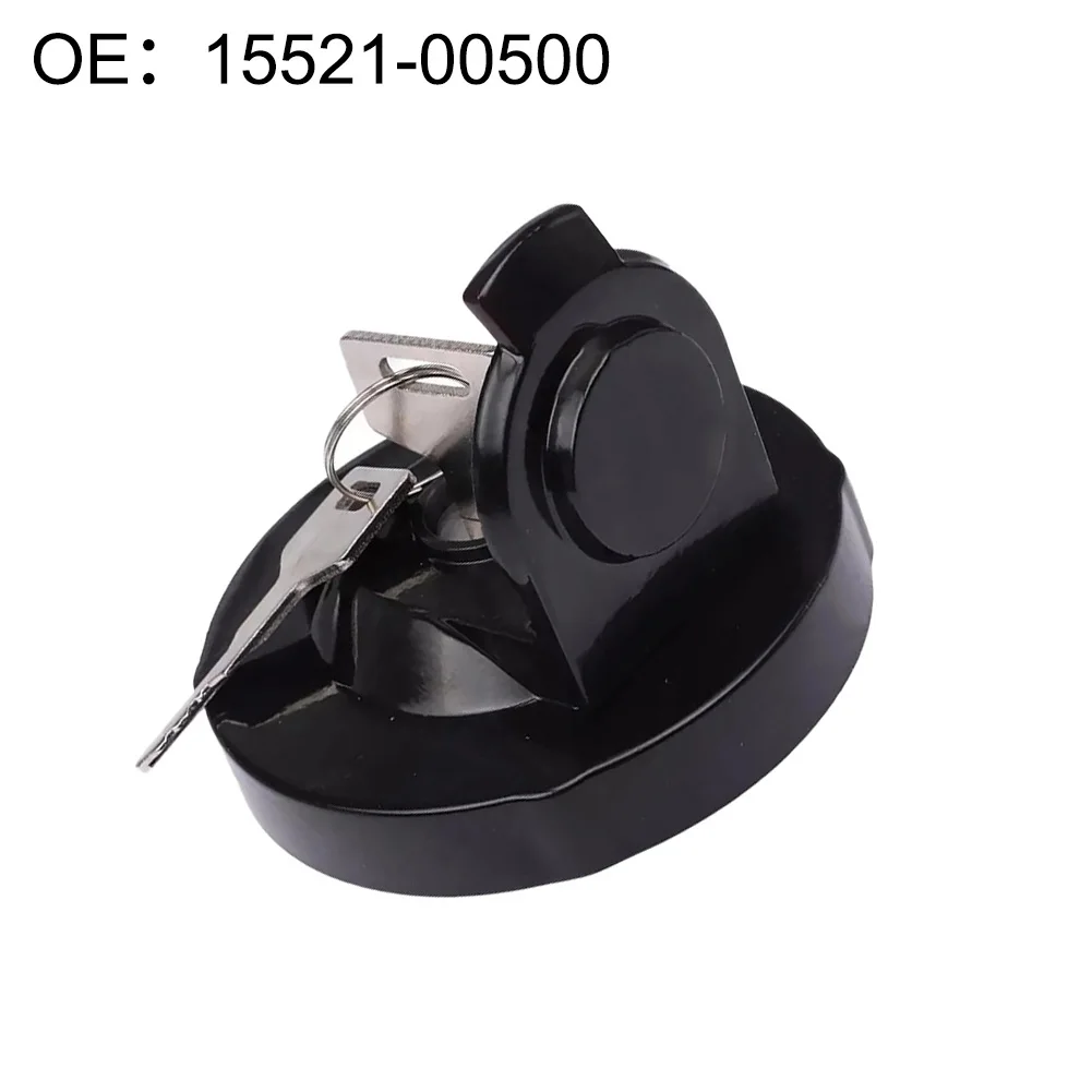 

Sale Newest Black Excavator Fuel Tank Cover With 2 Keys For Takeuchi Excavator Accessories OEM Number 15521-00500 Wholesale