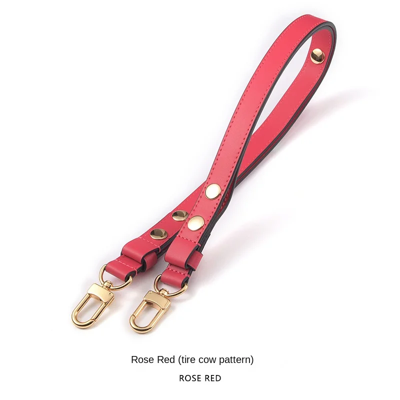 NONE Leather Bag Strap Brown 120cm 3