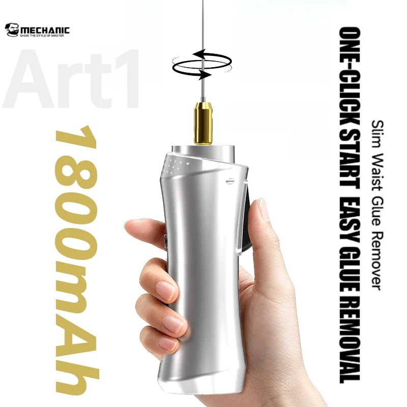 

MECHANIC Art1 Electric Glue Remover Applicator Multiple Gears Speed Electric Detacher with 1800mAh Battery Built-in LED Light