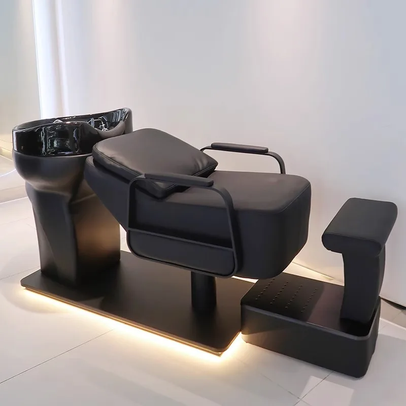 

Modern Simple Shampoo Chairs Ergonomics Shower Hair Salon Massage Shampoo Chairs Beauty Salon Furniture Silla Peluqueria FYSC