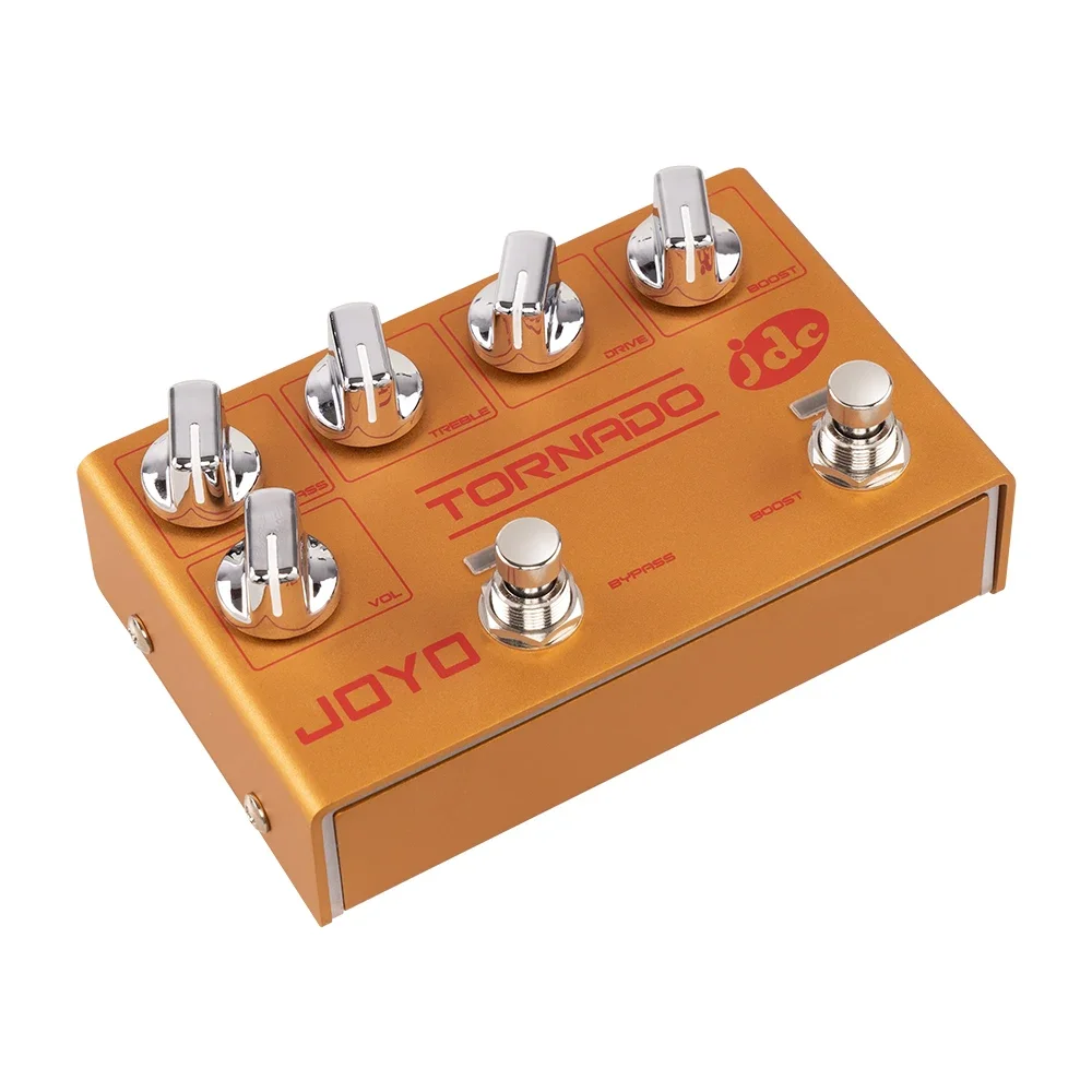 JOYO R-21 Dual Channel Overdrive Guitar Effect Pedal DRIVE & BOOST Clean Smooth Rich Overtone Effect Ideal for Electric Guitar view 3