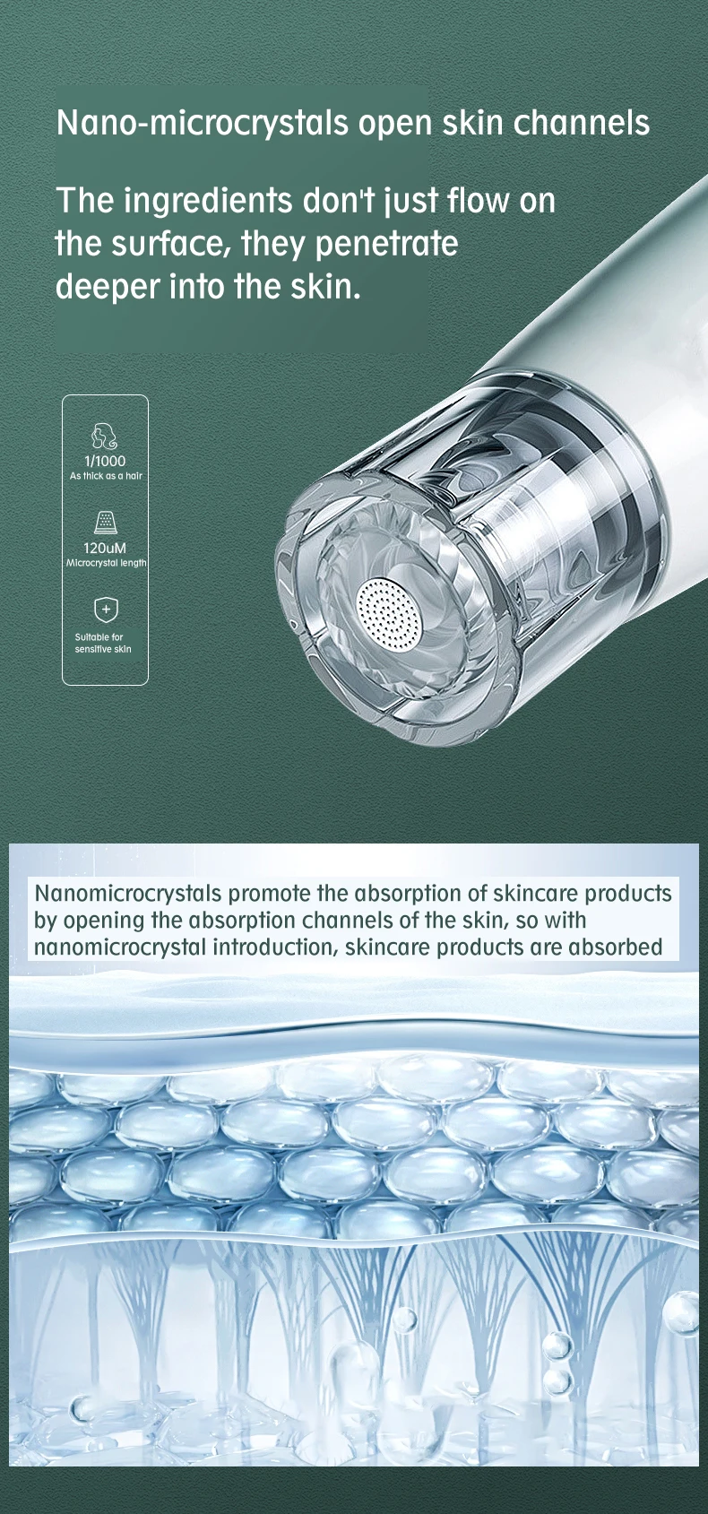 뉴페이스 뷰티 페이셜 나노 니들프리 흡입 진공 블랙헤드 제거기 얼굴 클렌저 전동 버블 페이셜 기기