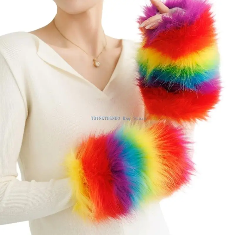 340D Thermals Fingerless Gloves Windproofed Polyester Fabric Perfect For Cycling Hiking And Casual Wear