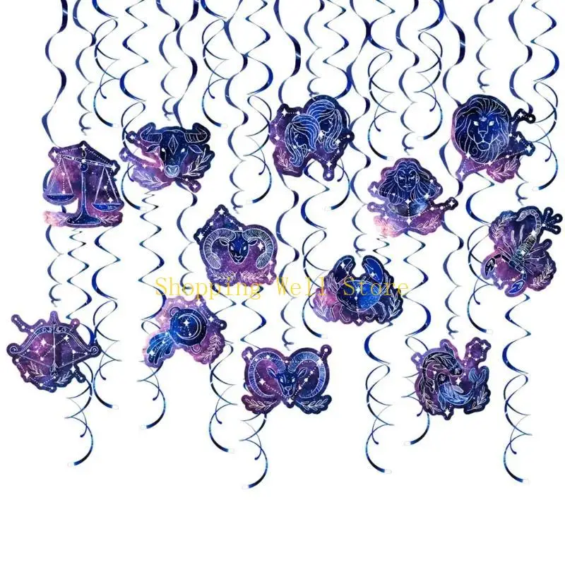 

KX4B Mysterious Space Themed Decoration Indoor Bedroom Ceiling Kids Birthday Decors