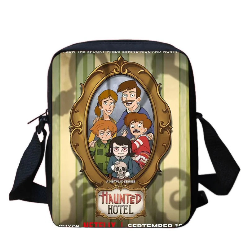 

Crossbody Backpack for Boys Girls,Cartoon The Undervale Shoulder Bags Prints School Crossbody Bags,Child Messenger Satchel