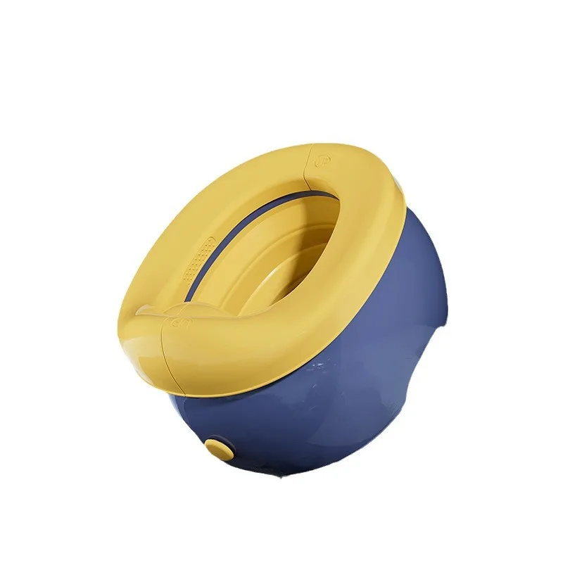 

Портативный уличный складной маленький туалет, пластиковый дорожный горшок-писсуар для мальчиков и девочек, детский тренировочный аварийный автомобильный туалет