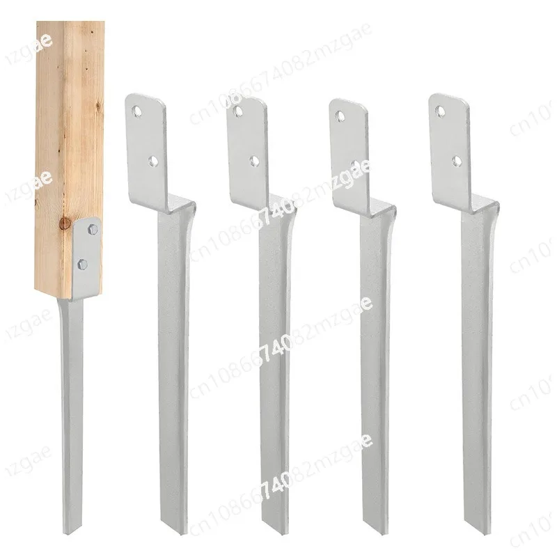 

Ударный заземляющий якорь для свай, заземляющий корпус со стальным молоточком для усиления деревянной колонны и крепления набора качелей