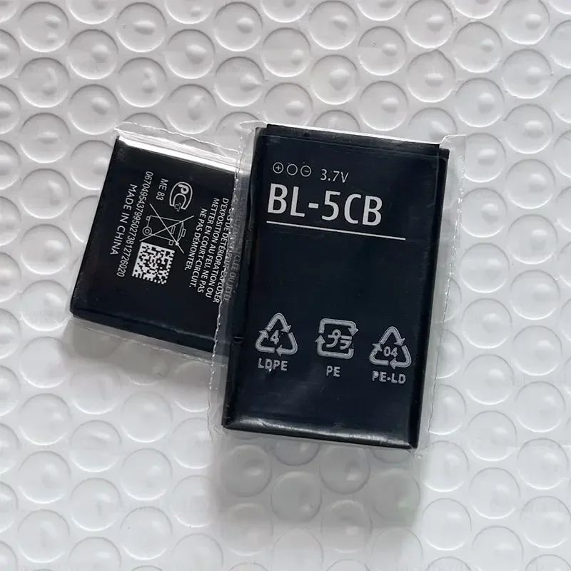 1-10 Pcs BL-5CB Lithium Batteries 1200mAh BL 5CB Rechargeable Cell for Nokia N72 100 105 109 111 113 6086 BL5CB Phone Battery