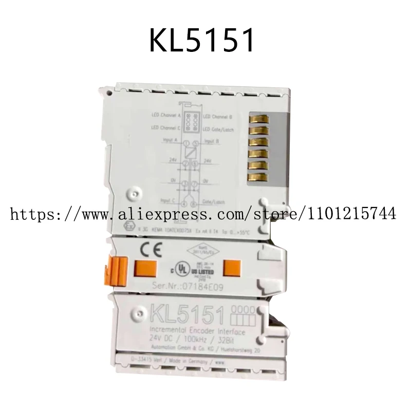 New Original PLC Controller KL5151 KL4004 KL3052  Moudle  One Year Warranty