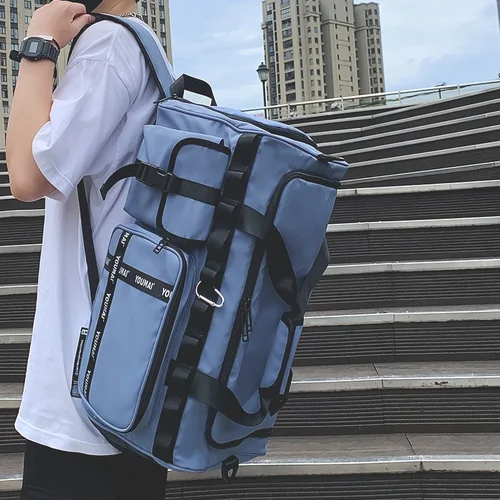 단거리 여행 가방, 남성용 휴대용 대용량 여성용 배낭 보관 가방, 여행용 휴대용 피트니스 가방, 건식 습식 분리 