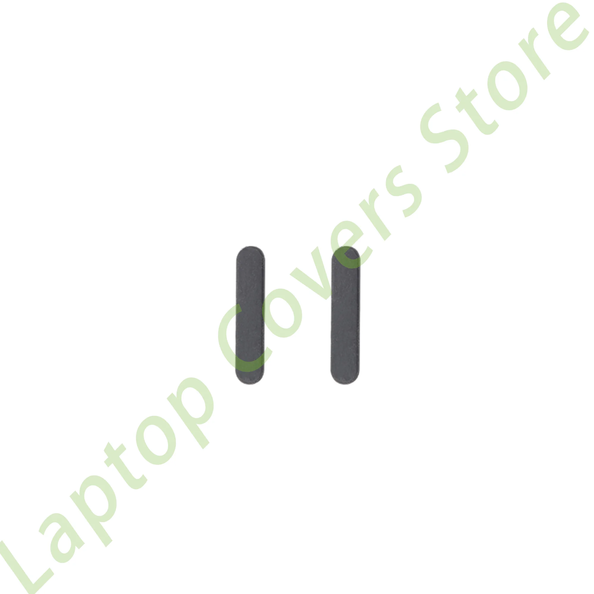 أقدام مطاطية قصيرة على الغطاء السفلي لينوفو IdeaPad S340-15 S340-15IWL S340-15API 2019 قواعد مطاطية وسادة إصلاح أسود/فضي #1