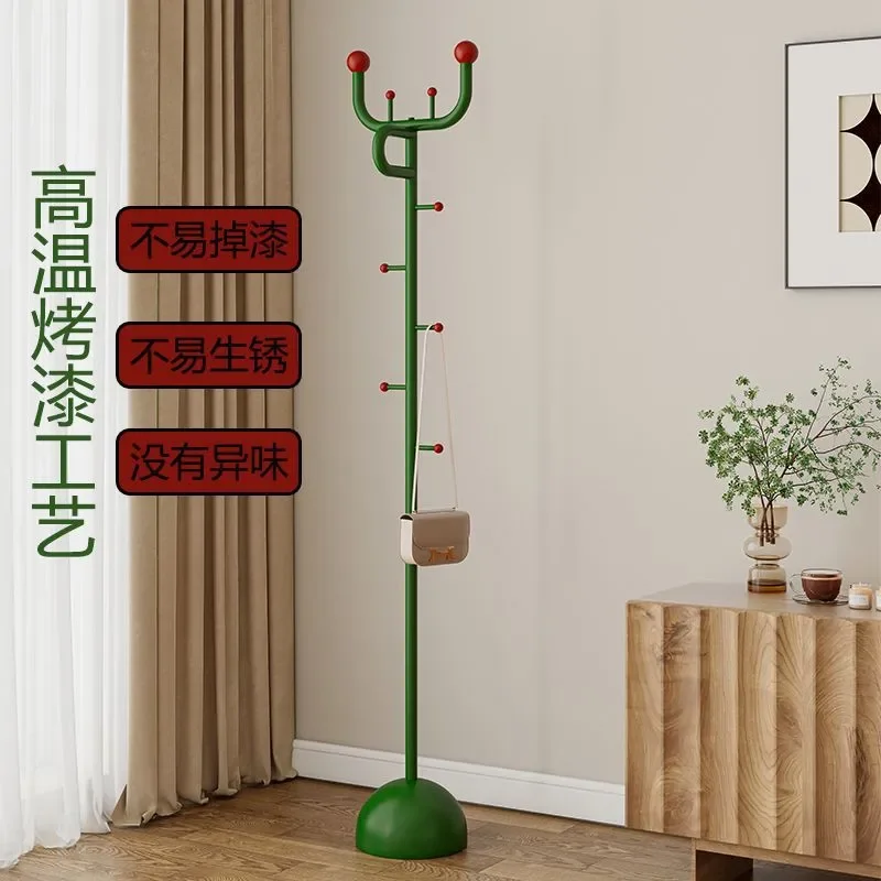 Nordic Style Floor Standing Coat Rack With Cute Deer Design For Kids Bedroom Entryway Clothes Hanger Organizer Home Decor