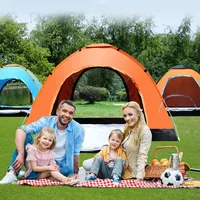 Outdoor tent 3-4 /2-3person automatic quick opening camping tent 1-2 person outdoor tent thick windproof and super lightweight