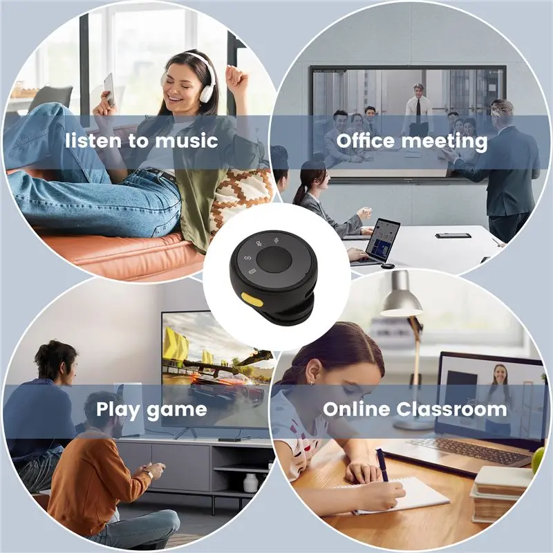 LXYB18B Magnetic Suction Back Clip Wireless Microphone USB-C Circular Button Lavalier Microphone For Live Video Recording