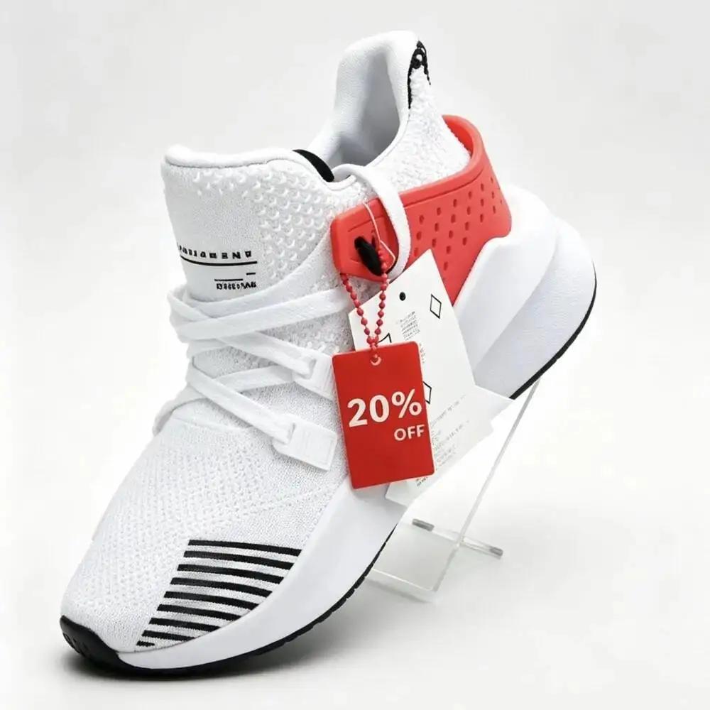 Acryl-Rabattetiketten, Kunststoff-Verkaufsaufhänger, POP-Clips, Preisschilder für Kleidungsstücke, Taschen, Preisanzeigen, Prozentrabatt, Schuh-Clips, Werbeschilder zum Aufhängen – Detail 1