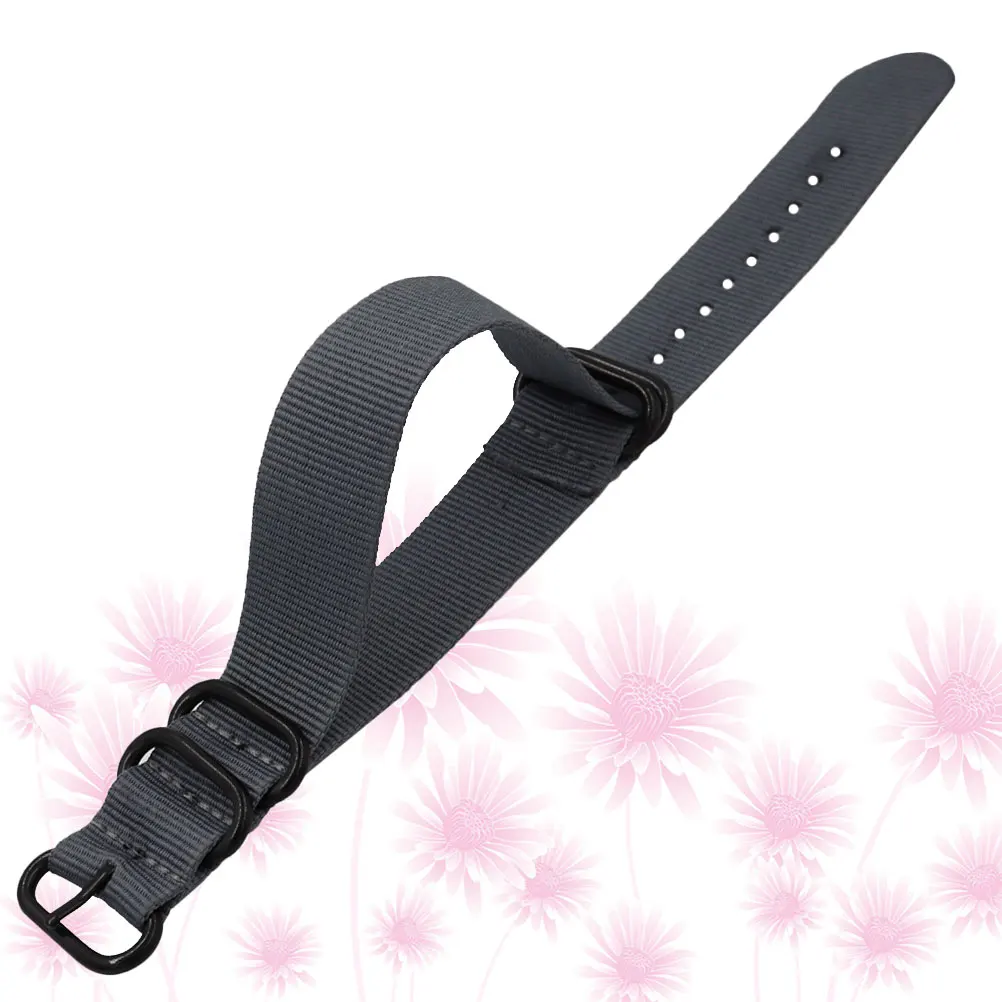 

Nylon Canvas Watch Strap Replacement for Women Gym Smartwatch Wrist Watchstrap Man