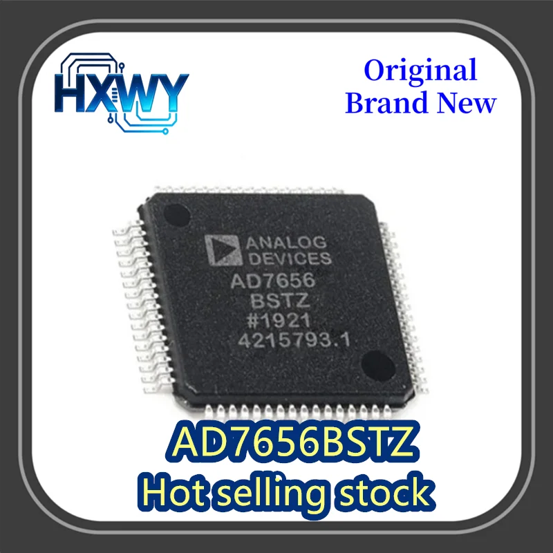 

(2/20 pieces) AD7656BSTZ-1 AD7656 LQFP-64 packaged analog-to-digital converter chip brand new and original.
