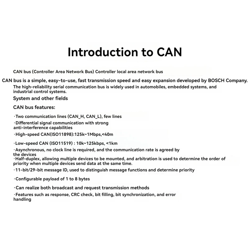 STM32 Development Board CAN Bus Starter Kit STM32F103C8T6 MCU Learning Board Kit