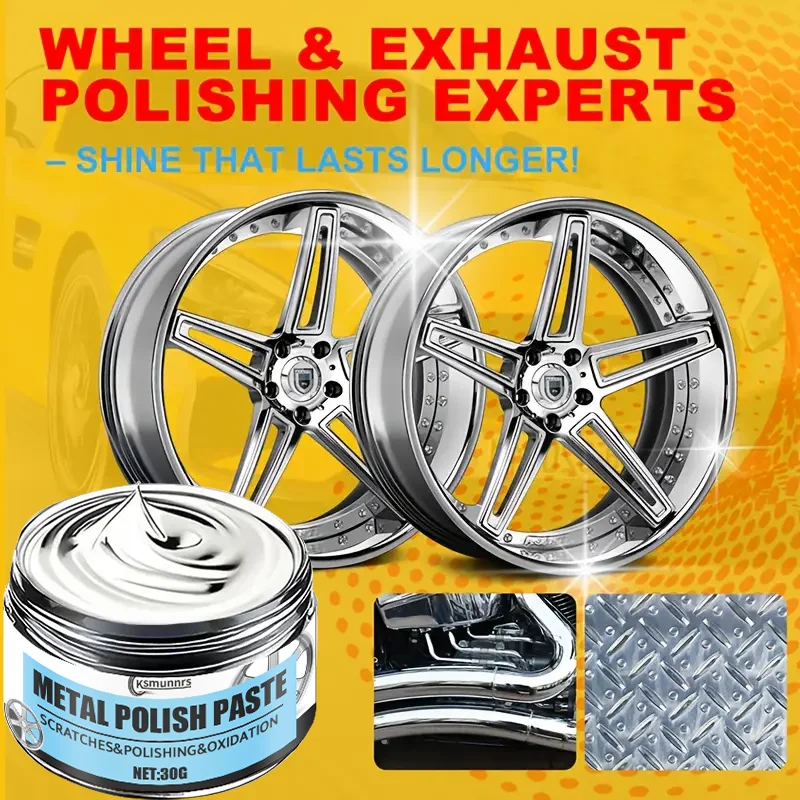 معجون تجديد الكروم، تحديث ديكو الطلاء الكهربائي للمركبة، تلميع العجلة/المتصادم من الألومنيوم، معجون معدني متعدد الاستخدامات