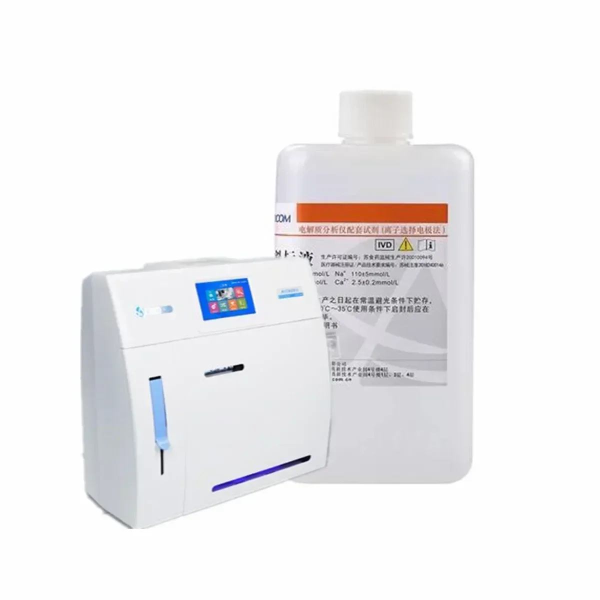 Analizador de electrolitos de laboratorio de clínica y hospitalar Audicom AC9101 AC9103 prueba A y B
