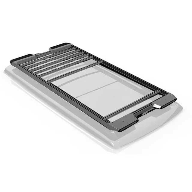 

New Design Aluminum Blade Warship Roof Luggage Cargo Carrier Platform Rack for Chery Icar03custom