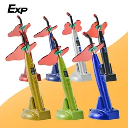 EXP Dental LED Wireless Curing Light Curing Machine Resin Curing Dentist Tool Equipment Cordless US/EU Plug 110V-220V