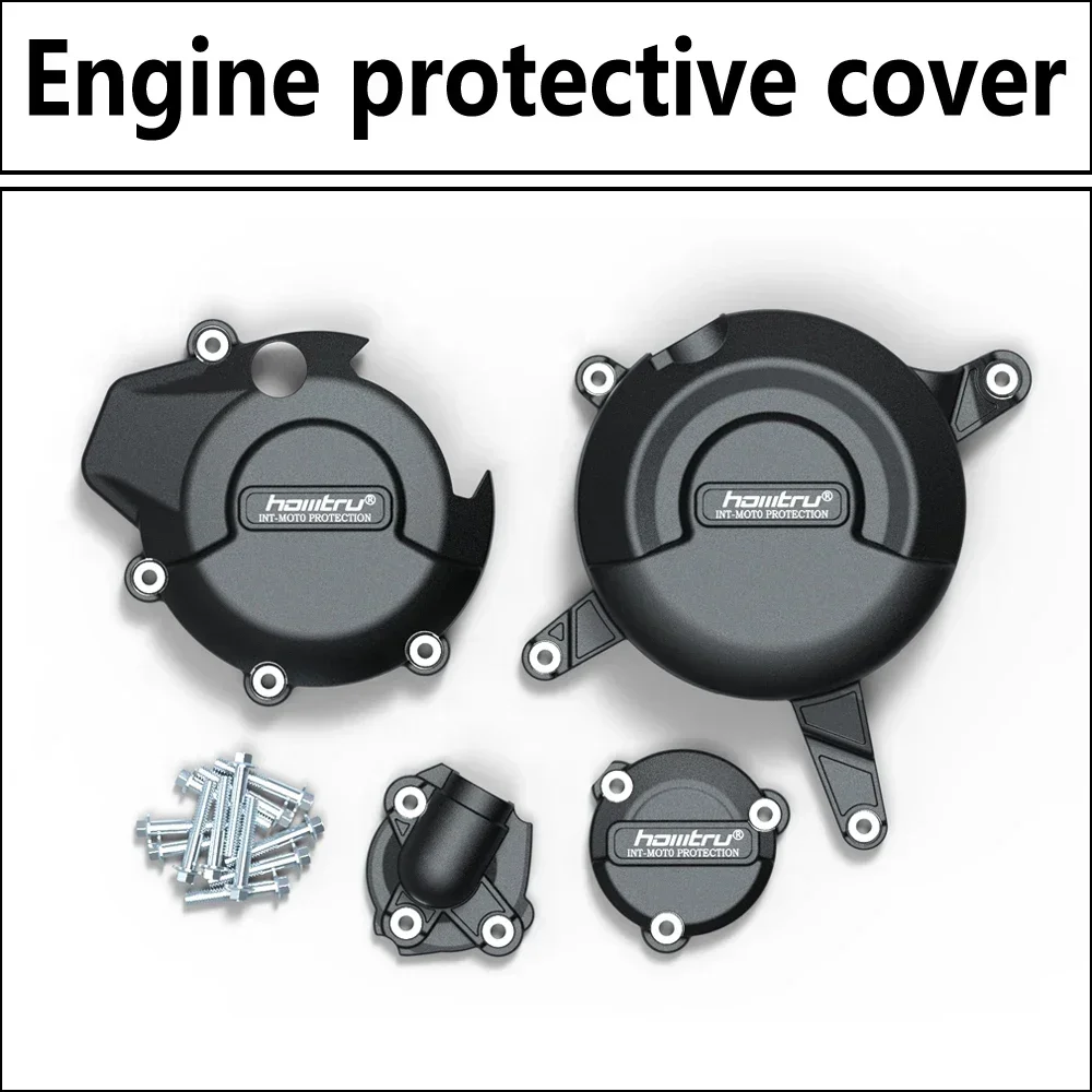 For CFmoto 300SS 2023+ 300NK 2023+ Engine Protection Cover carbon-look