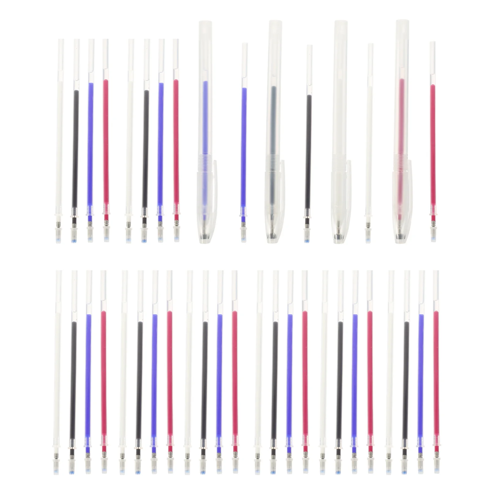 40 قطعة علامة قماش عبوات حبر قابل للمسح بالحرارة ارتفاع درجة الحرارة تختفي أقلام للخياطة بمناسبة عبوات المحمولة #5