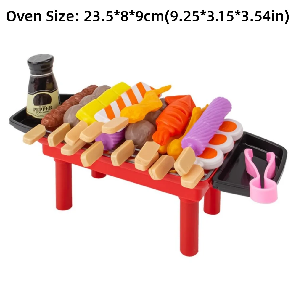 Multi-set Mini Kitchen Pretend Play Toys Cosplay Educational Cooking Toy Multicolor Parents-Child Interactive