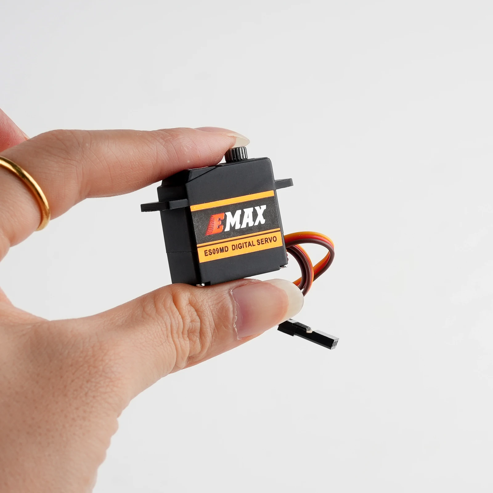 1/2/4pcs EMAX ES09MD Micro Dual-bearing Special Swash Metal Digital RC Servo For TREX Align 450 Helicopter FPV RC Airplane Fixed