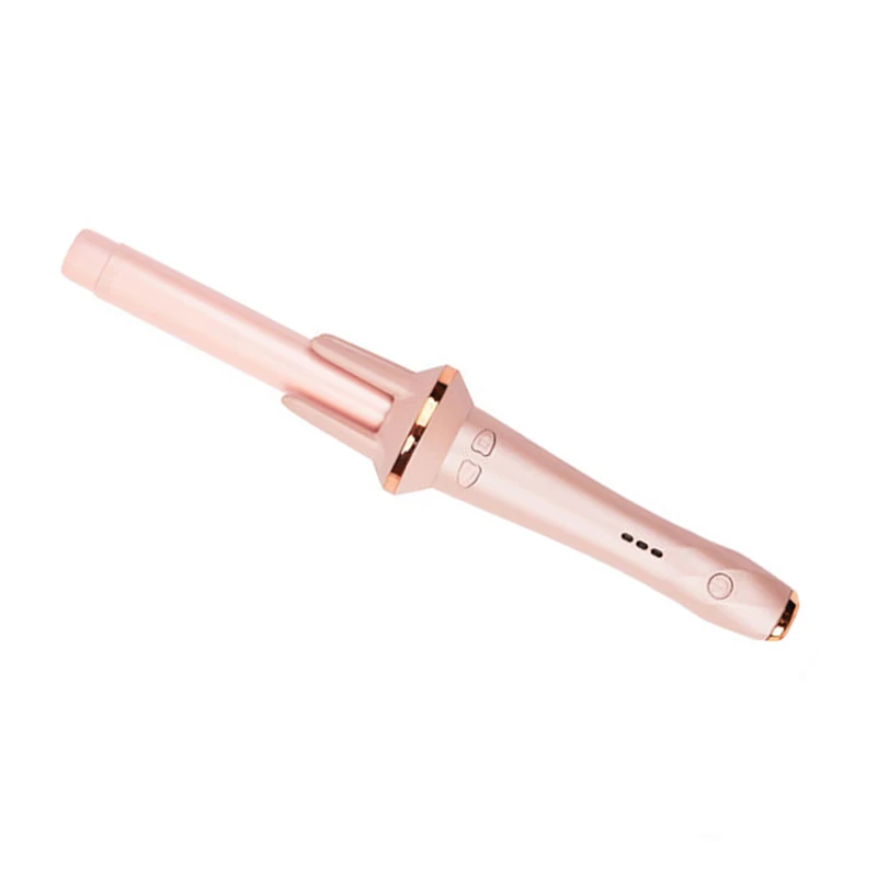 Ferro arricciacapelli due in uno con tagliacapelli piatto e dispositivo per lo styling rapido con asta per ferro arricciacapelli elettrico rotante automatico