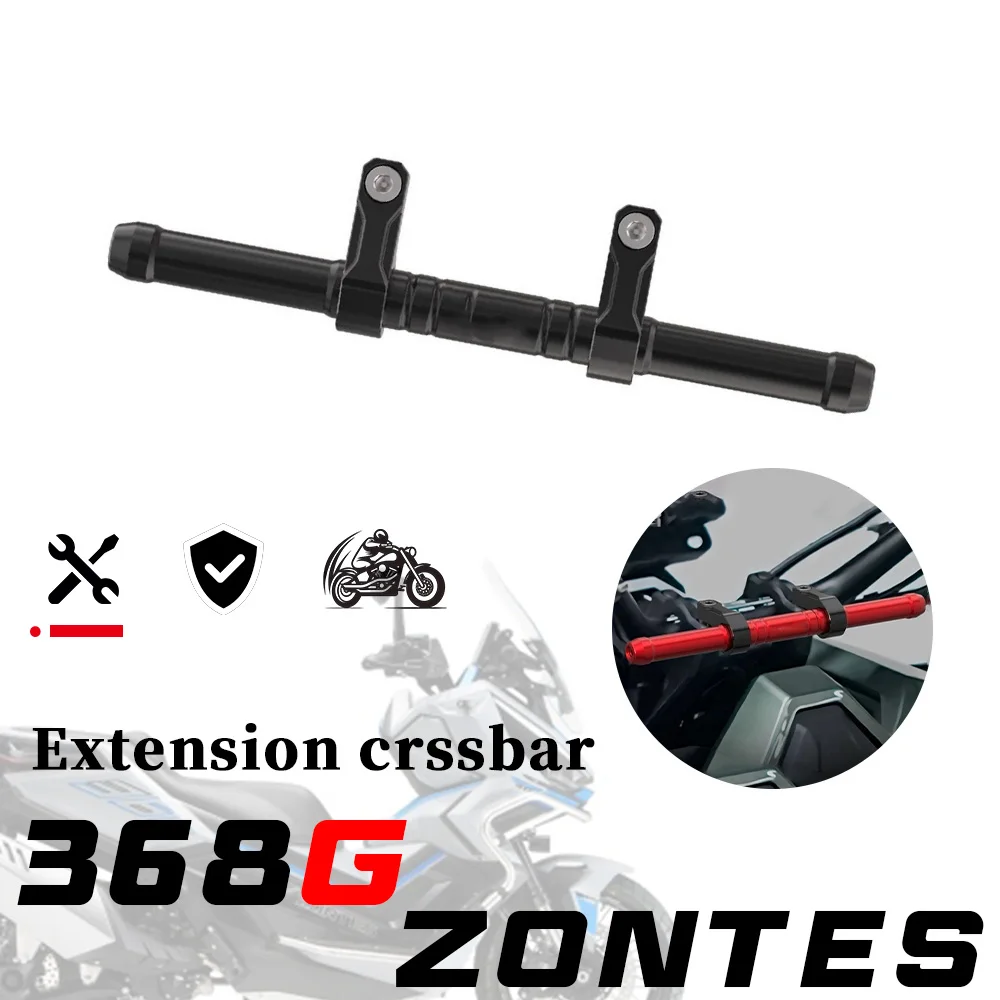 

For ZONTES 368G motorcycle modified handlebar handrail crossbar aluminum alloy expansion navigation bracket for zontes 368g