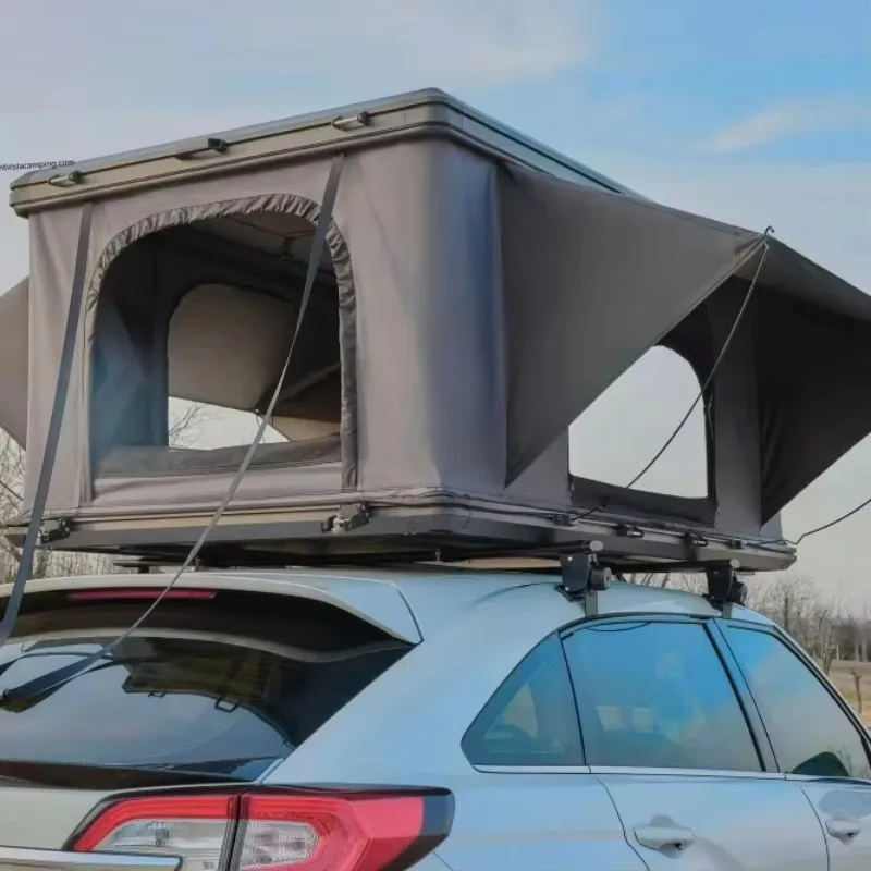 

Custom Car Tent Suv Light Weight Fiberglass Rooftop Tent 1-2 Person Aluminum Alloy Pop up Rooftop Tent,Custom