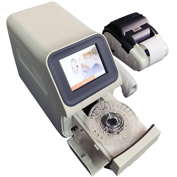 Fully Automatic Veterinary Use Blood Chemical Analyzer Dry Biochemical  With Thermal Printer