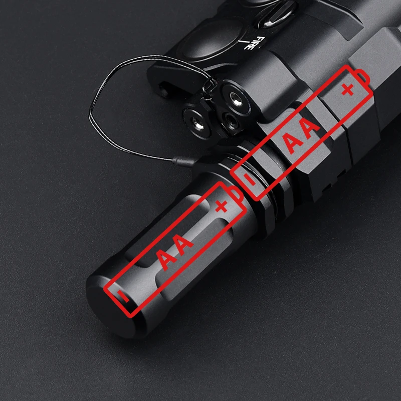 Metal MAWL C1 AA Battery Version Green IR Laser Red Dot Ray Tactical Metal Extended Tail Cover Hunting Modification Accessories