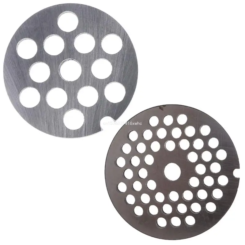 

Dropship Stainless Steel Grinder Plate Discs Plate Mincer Plate Grinder Replacement Accessories for Home 3