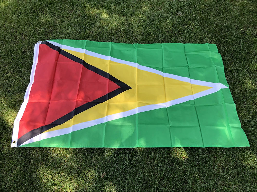 SKY FLAG Guyana Flag 90*150CM high quality polyester hanging GUY GY Cooperative Republic of Guyana Flag for Decoration