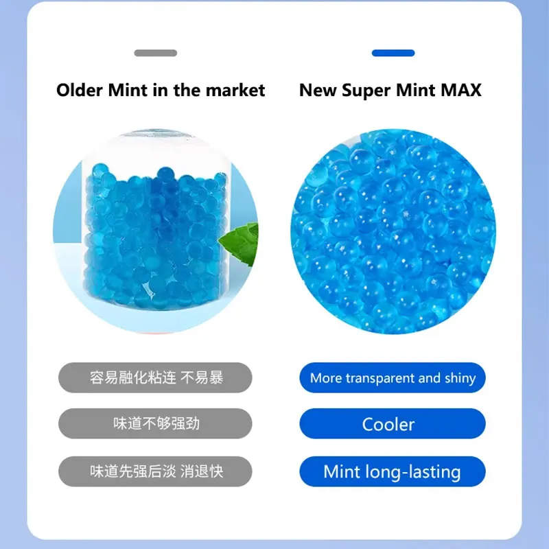 1000 boules pour perles de cigarettes saveur Pops menthe saveur de fruits mélangés Menthol éclatant perle bricolage Capsules accessoires de fumée