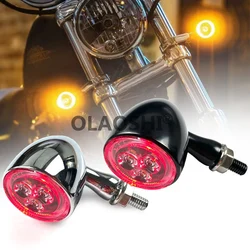 3 LED Bullet 3 in 1 Motorcycle Turn Signal Light 1000 DF LED Blinker Indicator Daytime Running Light Brake Stop Turning Lights