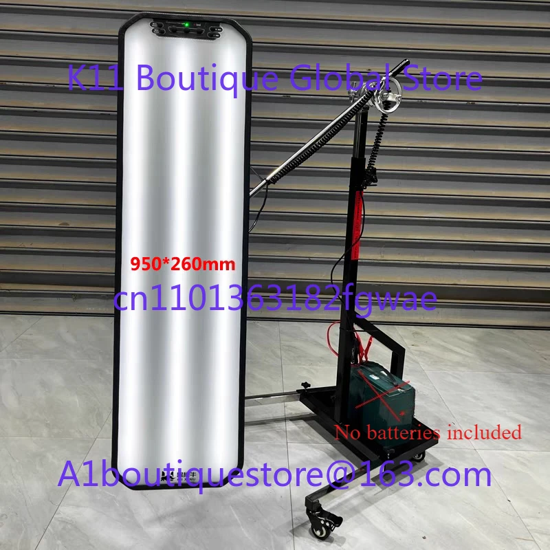 Heavy Duty PDR Light PDR LED Lamp Reflector Board Dent Repair Tools LED Light Reflection Board With Adjustable Holder Hand Tool