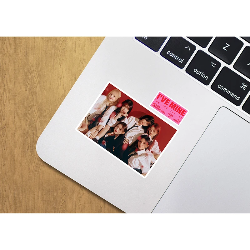 100 pz/set Kpop IVE Sticker cartolina nuovo Album moda coreana Cute Group Idol Cards stampe fotografiche immagini fan Gift