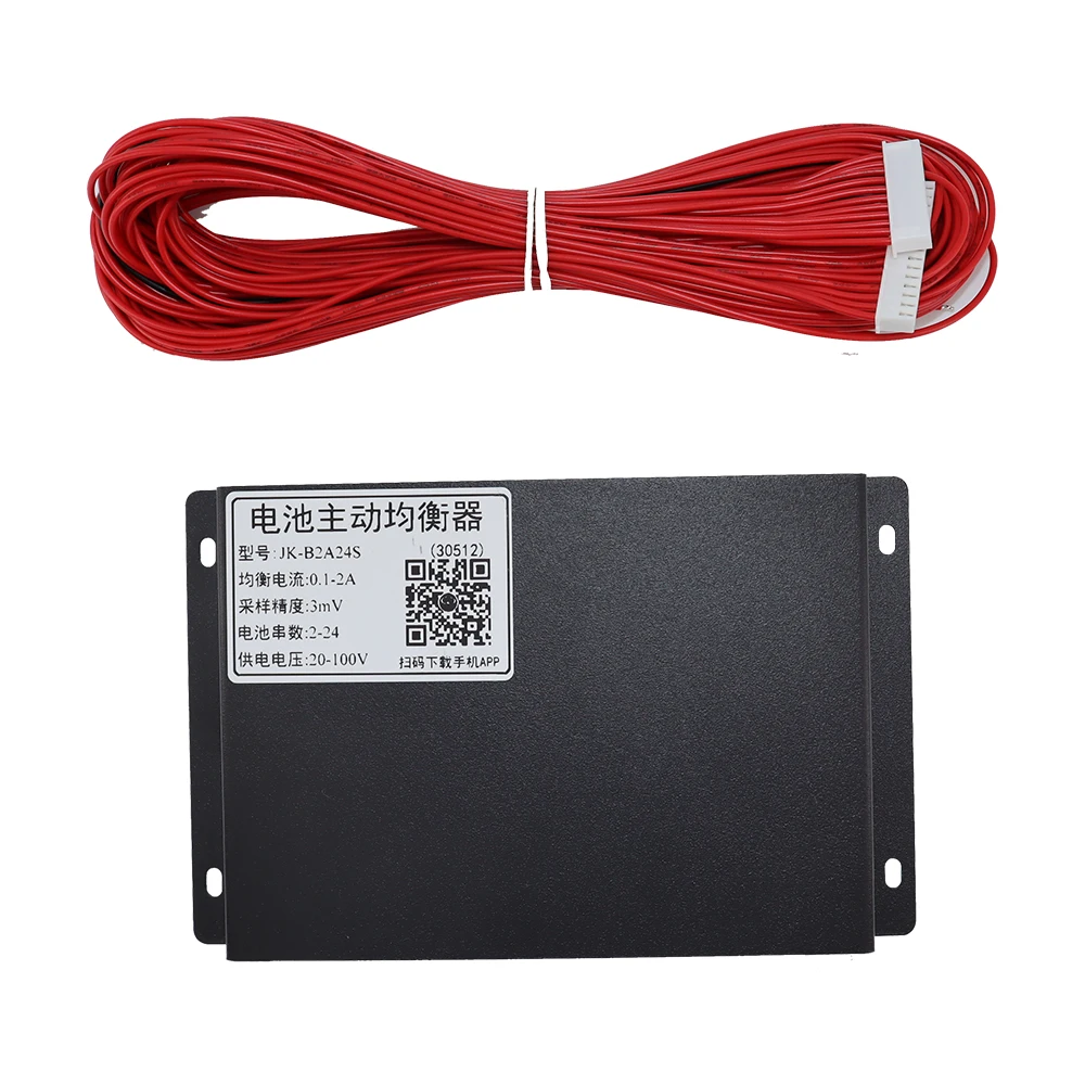 JIKONG Smart Active Balancer with 2A 1A Balance Current  RS485 CAN BT APP 2S~24S Li-Ion Lifepo4 18650 Battery  JKBMS Equalizer