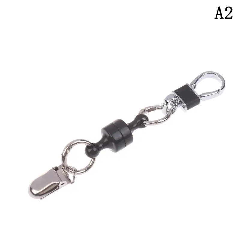 Heavy Duty Golf Magnetic Keychain Quick Release Keyring Clip With Strong Magnet For Outdoor Travel Golf Daily Carry Keyring